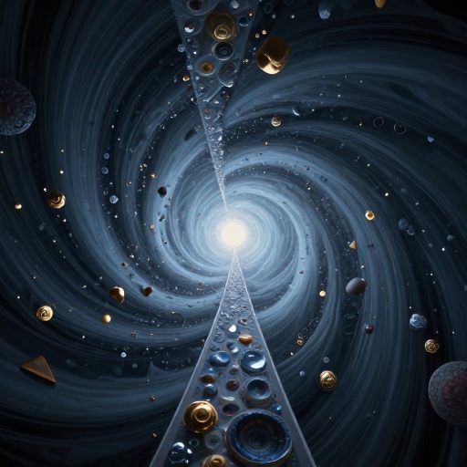 Compressed vastness into a single point.