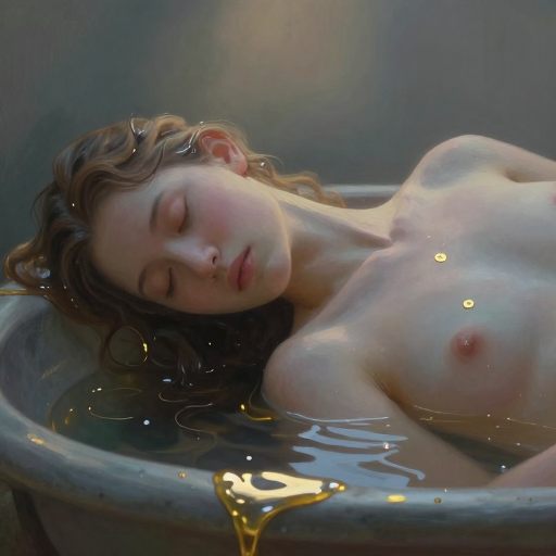 A quiet, symbolic depiction of letting go.