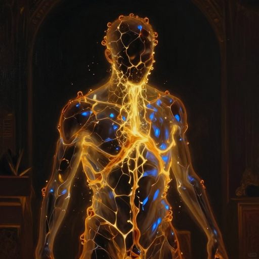 Visceral expulsion of blocked emotional energy.