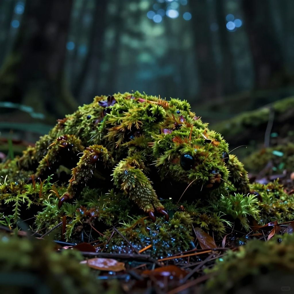 A quiet, persistent presence in a liminal space.