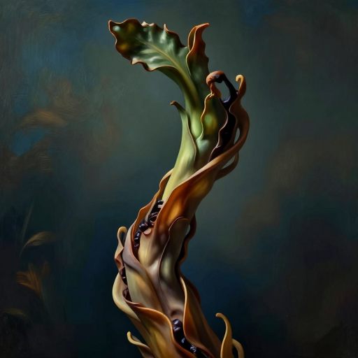 A delicate, visceral representation of necessary detachment.