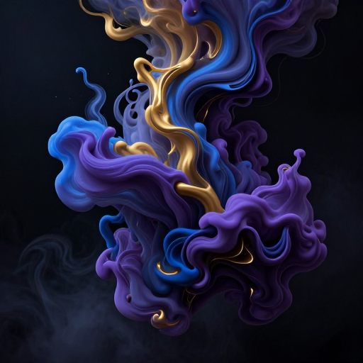A swirling vortex of deep, liminal colors representing the undefinable depths of the subconscious.