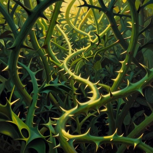 Navigating thorny growth