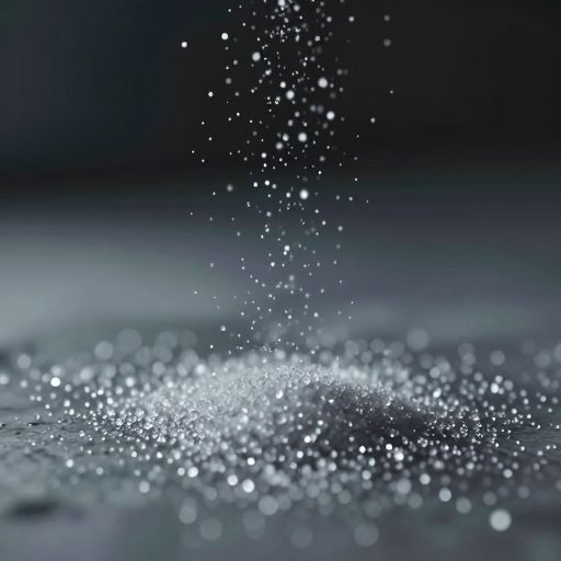 A microscopic view of quiet accumulation.