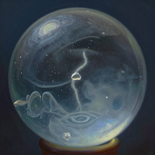 Microscopic invasion of a crystalline sphere.