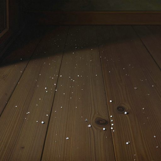 Microscopic intrusion in a quiet space