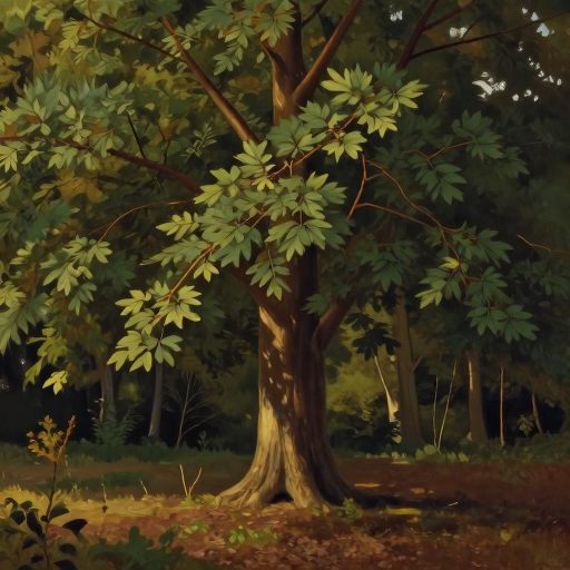 A mature Acer campestre tree symbolizing rooted endurance.