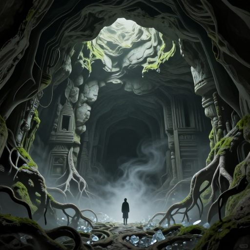 Subterranean threshold into the unconscious.