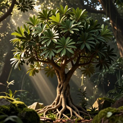 Ancient, resilient plant symbolizing enduring patterns.