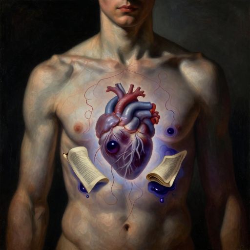 Allegorical portrayal of the emotional core.