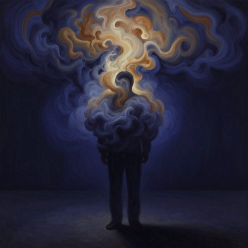 A solitary figure under immense, focused pressure.