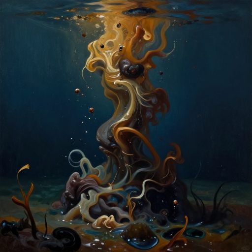 Compressed depths of accumulated tension.